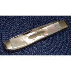 Fight'n Rooster Frank Buster & Son Celebrated Cutlery Germany Pearl Trapper Knife Fight'n Rooster Frank Buster & Son Celebrated Cutlery Germany Pearl Trapper Knife