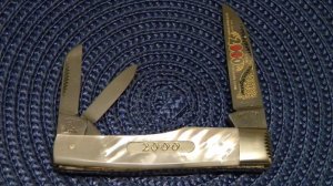 Fight'n Rooster Frank Buster & Son Celebrated Cutlery Germany Pearl Gunstock Whittler Knife
