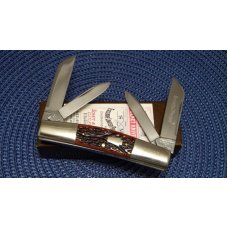 Schatt & Morgan Queen Cut Co 2005 NKCA Club Knife Bone Congress Knife - NIB Schatt & Morgan Queen Cut Co 2005 NKCA Club Knife Bone Congress Knife - NIB