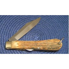 C & X Lockwood Brothers Sheffield England Stag Real Pampa Lockback Knife C & X Lockwood Brothers Sheffield England Stag Real Pampa Lockback Knife