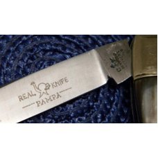 C & X Lockwood Brothers Sheffield England Horn Real Pampa Knife C & X Lockwood Brothers Sheffield England Horn Real Pampa Knife