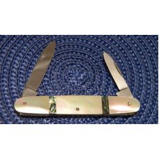 Solingen Inoxiadable Pearl & Abalone Unbranded Pen Knife Solingen Inoxiadable Pearl & Abalone Unbranded Pen Knife