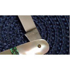 Solingen Inoxiadable Pearl & Abalone Unbranded Pen Knife Solingen Inoxiadable Pearl & Abalone Unbranded Pen Knife