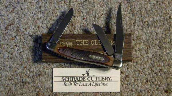 Schrade USA 61OT Delrin Slim Premium Stockman Knife - NIB Schrade USA 61OT Delrin Slim Premium Stockman Knife - NIB