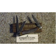 Schrade USA 61OT Delrin Slim Premium Stockman Knife - NIB Schrade USA 61OT Delrin Slim Premium Stockman Knife - NIB