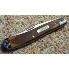Schrade USA 194OT Delrin Gunstock Trapper Linerlock Knife - NIB Schrade USA 194OT Delrin Gunstock Trapper Linerlock Knife - NIB