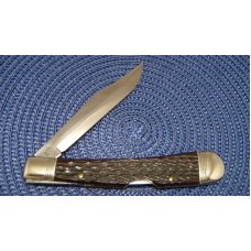Winchester Trademark USA 1988 Bone W 15 1927 Banana Lockback Knife - NIB Winchester Trademark USA 1988 Bone W 15 1927 Banana Lockback Knife - NIB