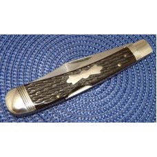 Winchester Trademark USA 1988 Bone W 15 1927 Banana Lockback Knife - NIB Winchester Trademark USA 1988 Bone W 15 1927 Banana Lockback Knife - NIB