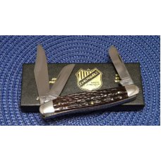 John Primble India Steel Works 1988 Bone 5330 Stockman Knife - NIB John Primble India Steel Works 1988 Bone 5330 Stockman Knife - NIB