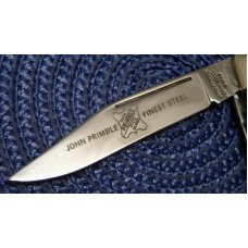 John Primble India Steel Works 1988 Bone 5330 Stockman Knife - NIB John Primble India Steel Works 1988 Bone 5330 Stockman Knife - NIB