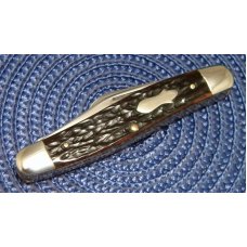 John Primble India Steel Works 1988 Bone 5330 Stockman Knife - NIB John Primble India Steel Works 1988 Bone 5330 Stockman Knife - NIB
