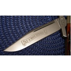 Schatt & Morgan Titusville PA. Bone 04111L Swing Guard Lockback Knife - NIB Schatt & Morgan Titusville PA. Bone 04111L Swing Guard Lockback Knife - NIB
