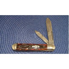 Schatt & Morgan Titusville PA. Bone 042229 English Jack Knife - NIB Schatt & Morgan Titusville PA. Bone 042229 English Jack Knife - NIB
