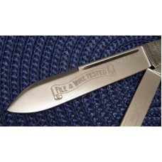 Schatt & Morgan Titusville PA. Bone 042229 English Jack Knife - NIB Schatt & Morgan Titusville PA. Bone 042229 English Jack Knife - NIB