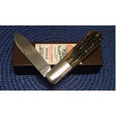 Schatt & Morgan Titusville PA. 2001 Bone 041269 Barlow Knife - NIB Schatt & Morgan Titusville PA. 2001 Bone 041269 Barlow Knife - NIB