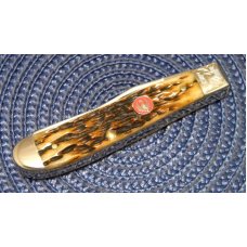 Case XX USA 2007 Burnt Honey Bone 6207 SS Case XX USA 2007 Burnt Honey Bone 6207 SS