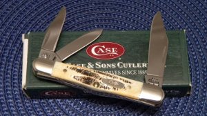 Case XX USA 2004 Bone/Stag 6.5383 WH SS Whittler Knife - NIB