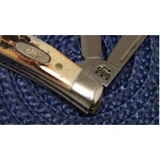 Case XX USA 2004 Bone/Stag 6.5468 SS Congress Knife - NIB Case XX USA 2004 Bone/Stag 6.5468 SS Congress Knife - NIB