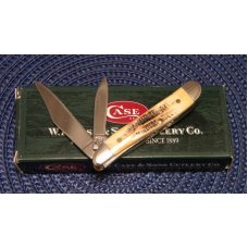 Case XX USA 2005 Bone/Stag 6.5220 SS Peanut Knife - NIB Case XX USA 2005 Bone/Stag 6.5220 SS Peanut Knife - NIB