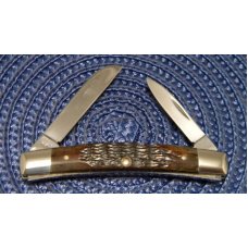 Case XX USA 4 Dot (1976) Bone 6269 Half Congress Knife Case XX USA 4 Dot (1976) Bone 6269 Half Congress Knife