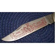 Case XX SS USA 1989 Cherry Wood CCH1050 George Washington Commemorative Coke Bottle Knife - NIB