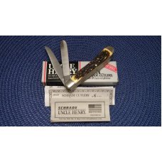 Schrade + USA 285UH Uncle Henry Staglon Fur-Fish-Game Pro Trapper Knife - NIB Schrade + USA 285UH Uncle Henry Staglon Fur-Fish-Game Pro Trapper Knife - NIB