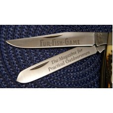 Schrade + USA 285UH Uncle Henry Staglon Fur-Fish-Game Pro Trapper Knife - NIB Schrade + USA 285UH Uncle Henry Staglon Fur-Fish-Game Pro Trapper Knife - NIB