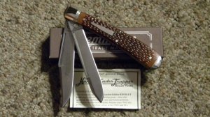 Remington UMC USA 1998 Delrin R293 Bullet Hunter Trader Trapper Knife - NIB