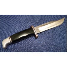 Buck 119 USA Black Hunting Sheath Knife Pre 1986 Buck 119 USA Black Hunting Sheath Knife Pre 1986