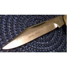 Boker USA Delrin 8313 Wiss Commemorative Ltd. 1848-1973 Whittler Knife - NIB Boker USA Delrin 8313 Wiss Commemorative Ltd. 1848-1973 Whittler Knife - NIB