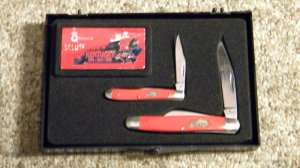 Queen Salute to Kentucky James Harrod Bicentennial 1774-1974 100th Running May 4, 1974 Knife Set