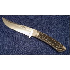 Boker Tree Brand Classic 509H Stag Fixed Blade Sheath Knife - NIB Boker Tree Brand Classic 509H Stag Fixed Blade Sheath Knife - NIB