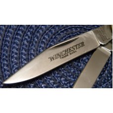 Winchester Trademark USA 1987 Bone 3964 Stockman Knife - NIB Winchester Trademark USA 1987 Bone 3964 Stockman Knife - NIB