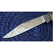 Fight'n Rooster Frank Buster Celebrated Cutlery Germany Pearl The Captain's Rooster Whittler Knife
