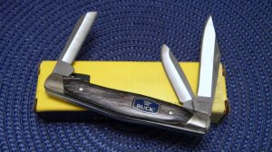 Buck 301 USA Wood Stockman Knife c.2011 - NIB