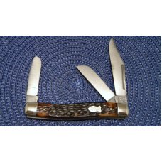 Schrade Walden NY USA 881 Delrin Stockman Knife in Tube Schrade Walden NY USA 881 Delrin Stockman Knife in Tube