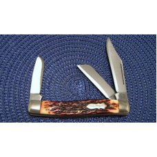 Schrade + USA 885UH Uncle Henry Staglon King Ranch Stockman Knife - NIB Schrade + USA 885UH Uncle Henry Staglon King Ranch Stockman Knife - NIB