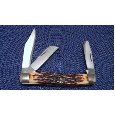 Schrade + USA 885UH Uncle Henry Staglon King Ranch Stockman Knife - NIB Schrade + USA 885UH Uncle Henry Staglon King Ranch Stockman Knife - NIB