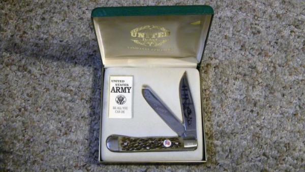 United Boker Solingen Germany Bone UC 911 US Army Trapper Knife - NIB United Boker Solingen Germany Bone UC 911 US Army Trapper Knife - NIB