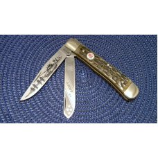 United Boker Solingen Germany Bone UC 911 US Army Trapper Knife - NIB United Boker Solingen Germany Bone UC 911 US Army Trapper Knife - NIB