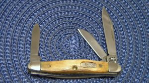 Case XX USA 2002 Stag 5327 SS Little Stockman Knife