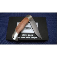 Boker Solingen Germany Walnut 140th Anniversary Special Edition Lockback Knife - NIB Boker Solingen Germany Walnut 140th Anniversary Special Edition Lockback Knife - NIB