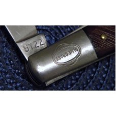 Belknap Louisville, KY Delrin 5722 Blue Grass Barlow Knife c.1968-1985 Belknap Louisville, KY Delrin 5722 Blue Grass Barlow Knife c.1968-1985