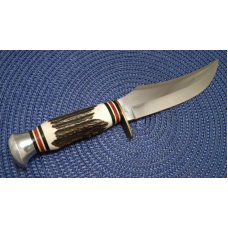 Kissing Crane Robert Klass Solingen Germany Stag # 112 Fixed Blade Sheath Knife Kissing Crane Robert Klass Solingen Germany Stag # 112 Fixed Blade Sheath Knife