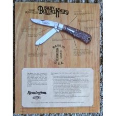 Remington UMC USA 1983 R1173 Baby Bullet Knife Sales Builder Kit