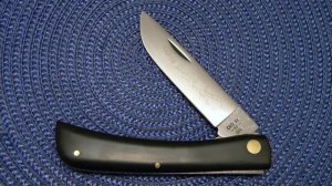 Case XX SS USA 7 Dot (1983) Black 2138L SS Linerlock Sod Buster Knife
