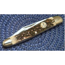Hen & Rooster Solingen Germany Bertram Cutlery Stag 203-DS Whittler Knife - NIB Hen & Rooster Solingen Germany Bertram Cutlery Stag 203-DS Whittler Knife - NIB