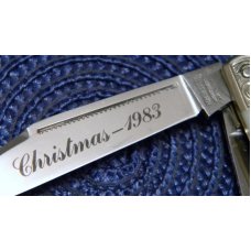 Parker Cut. Co. Japan Abalone/Pearl Christmas 1983 1002-MOP Stockman Knife - NIB Parker Cut. Co. Japan Abalone/Pearl Christmas 1983 1002-MOP Stockman Knife - NIB