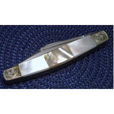 Parker Cut. Co. Japan Abalone/Pearl Christmas 1983 1002-MOP Stockman Knife - NIB Parker Cut. Co. Japan Abalone/Pearl Christmas 1983 1002-MOP Stockman Knife - NIB