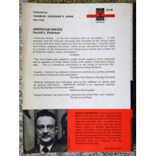 American Knives The First History and Collector's Guide by Harold L. Peterson c.1958 American Knives The First History and Collector's Guide by Harold L. Peterson c.1958